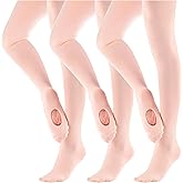 MdnMd Girls' Women's Ballet Tights Ultra Soft Convertible Dance Leggings Transition Tights for Toddler Kids Adult