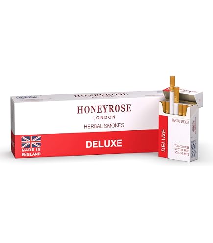 best herbal cigarettes on amazon Amazon.com: Honeyrose Deluxe, Tobacco and Nicotine Free Herbal Smokes, 1  Carton, Made in England : Health & Household