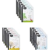 Amazon Basics Primary Composition Notebook, Extra Wide 1/2" Ruled Lines, 9.75" x 7.5", 100 Sheets, Multiple Colors, 15-Pack