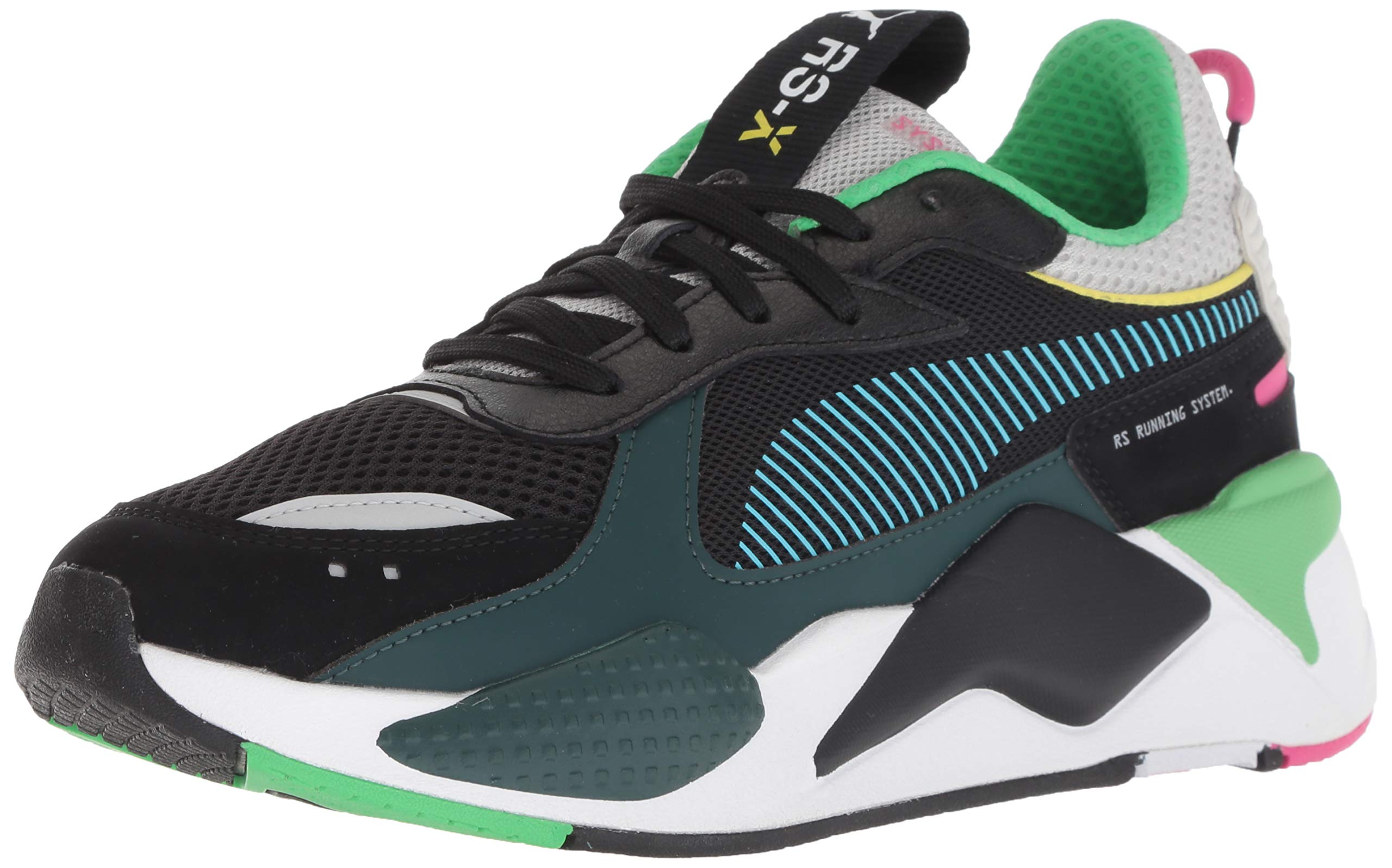 puma rs x black blue atoll