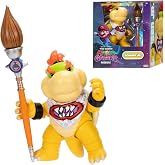 The Super Mario Galaxy Movie 5&rdquo; Action Figures Series 1 &ndash; Bowser Jr. Figure with Paint Brush Accessory - Premium Details and 17 Points of Articulation