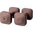 WeGym SafeGrip Dumbbells, Anti-Slip, Anti-Roll, Thick Handles, Free Weights, Square Dumbbells for Secure Workouts at Home, Weightlifting, and Personal Training
