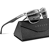 ANYLUV Mens Sunglasses Polarized Upgraded Carbon Fiber Temple Sun Glasses Fashion Driving with UV Protection