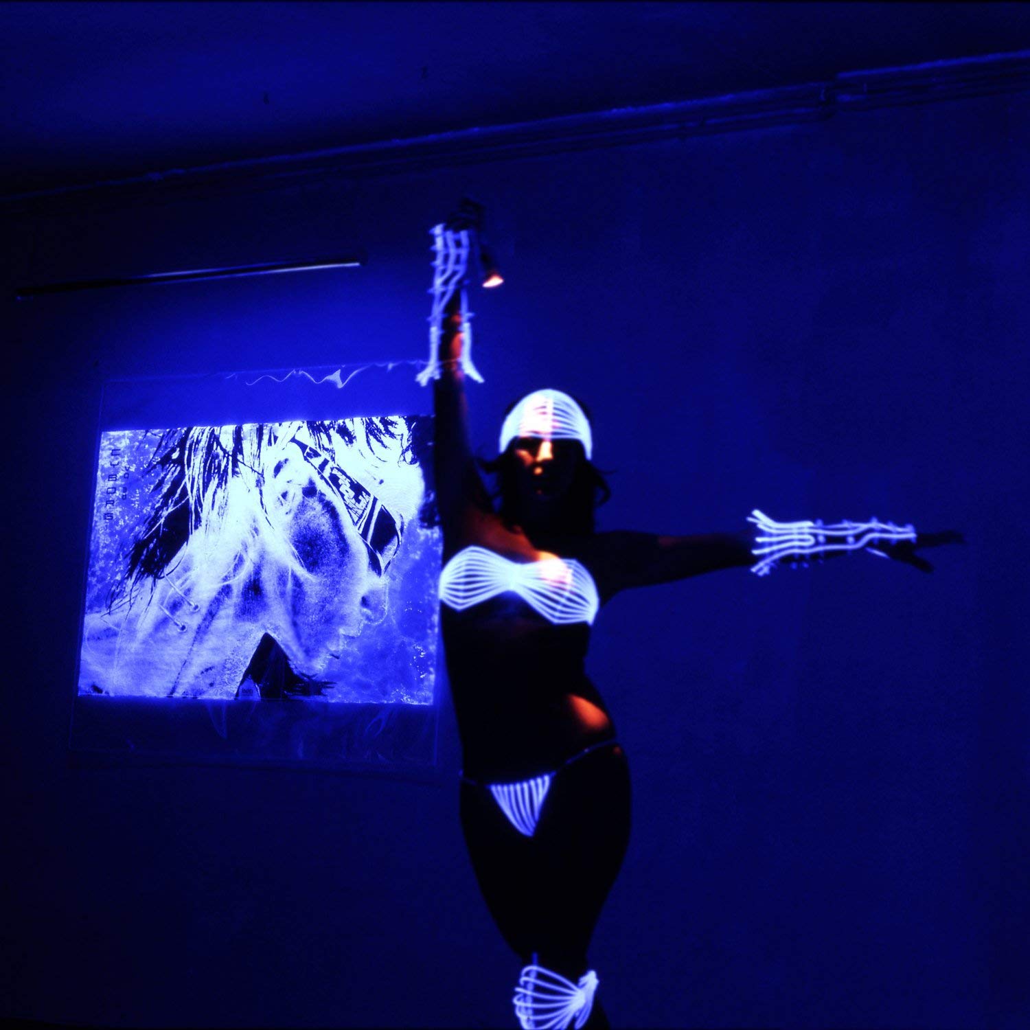 DragonX Professional UV LED Halloween Black light Cannon Decor LED