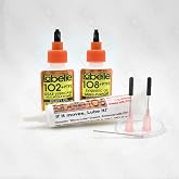 Labelle 1002 Lubricant 3-Pack &ndash; PTFE Oil &amp; Grease for N &amp; Z Scale Model Trains, Slot Cars &amp; RC Vehicles &ndash; Includes 102 Gear Oil, 106 Grease &amp; 108 Light Oil &ndash; Plastic-Safe, Made in USA