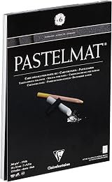 Clairefontaine Pastelmat Block 360gsm 18x24 Anthracite 12 Sheets No.6