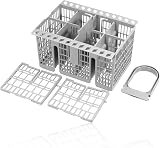 Spares2go Dishwasher Cutlery Basket Universal Cage Detachable Handle view 4