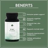 G&G Vitamins Zinc Picolinate 22mg - 120 Vegan Capsules - Chelated Zinc view 3