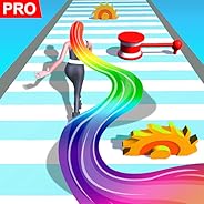Hair Runner Challenge game 3d to make your hair long by collecting all hairs in this original girls hair games