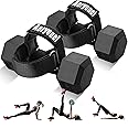 Dumbbell Foot Attachment, Tibialis Trainer, Adjustable Ankle Weights, Leg Workouts at Home for Hip Flexors,Ankle Straps for Weight Lifting,Shin Splint,Hamstring Curls,Leg extensions,Home Gym Equipment