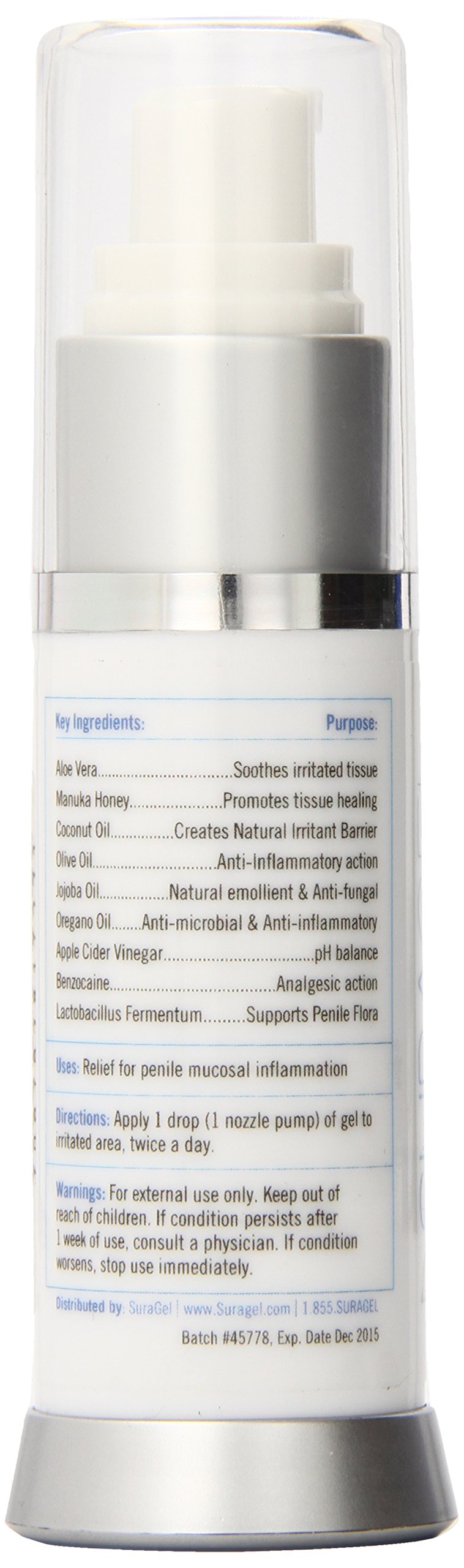 Balanitis Relief Gel. Fast Acting Treatment. Soothes Inflamed, Red