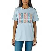 Blooming Jelly Womens Be Kind Shirt Short Sleeve Graphic Tees Loose Fit Tshirts Cute Casual Summer Tops Funny Teacher Outfits