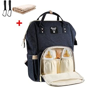 Viedouce Baby Wickelrucksack Wickeltasche Reise Rucksack Tragbar Handtasche Multifunktional Wasserdicht Oxford Grosse Kapazitat Babytasche Kein Formaldehyd Reisetasche Fur Unterwegs Mit 2 Kinderwagen Haken 3 Monate Garantie Amazon De Baby