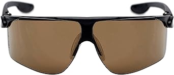 3M Maxim Schutzbrille Maxim3S, DX/UV, PC, bronze getönt, Rahmen schwarz, asphärische Scheiben für eine perfekte 180° Sicht