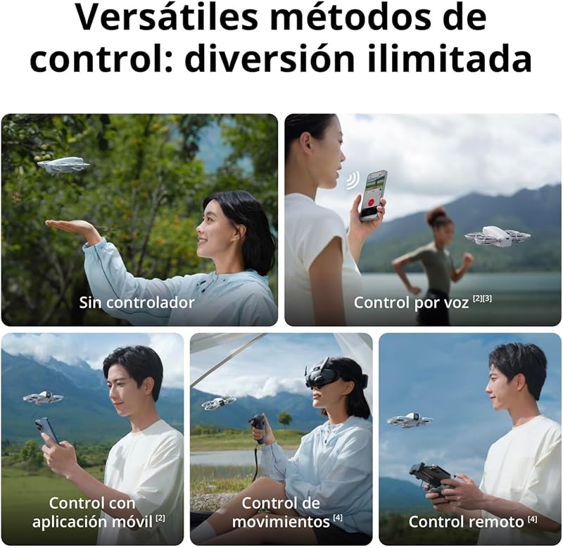 Pack DJI Neo Vuela Más, dron mini con cámara 4K UHD para adultos