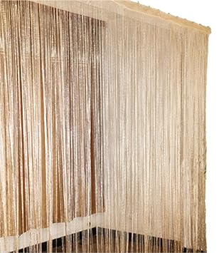 Amazon ストリングカーテン キラキラ 高密度 ひものれん おしゃれ