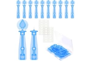 50PCS Disposable Acne Needle & 72 Dots Pimple Stickers - Ultrafine Pimple Popper Needle