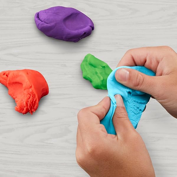 PLAY-DOH MODELING COMPOUND 24-PACK CASE OF COLORS, NON-TOXIC, 3 OZ CANS OF ASSORT. COLORS, BACK TO SCHOOL CLASSROOM SUPPLIES, PRESCHOOL TOYS, AGES 2+ (AMAZON EXCLUSIVE)