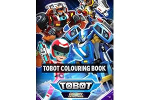 Tobot Colouring Book: Hours of Fun!