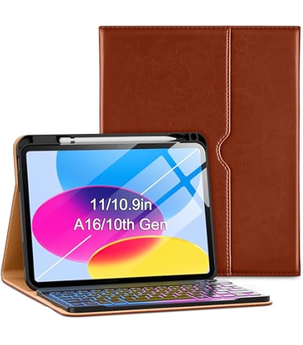 Amazon.com: VIKESI Keyboard Case for iPad (A16,2025) 11th