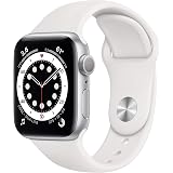 Apple Watch Series 5 (GPS, 40MM) - Silver Aluminum Case with White Sport  Band (Renewed) : Electronics