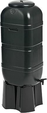 Storm Trading Group 100L Slimline Space Saver Water Butt Kit with Stand Lid view 3