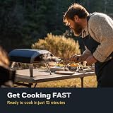 Ooni Koda 12 Gas Pizza Oven Foundry Black 12" with Regulator & Hose view 4