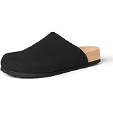 Amazon Essentials Men's Comfort Clogs with Padded Sole, Faux Leather