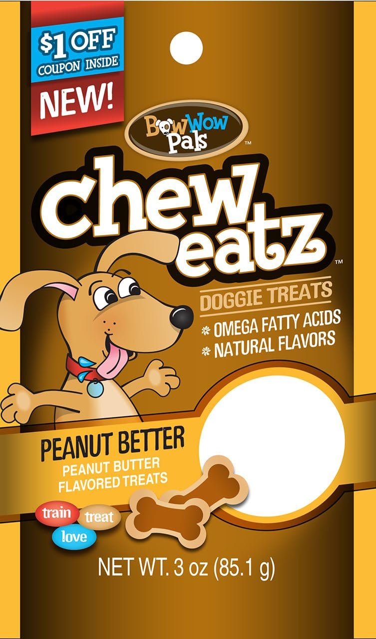 Bow Wow Peanut Butter Dog Treats Pet Snack Treats Pet