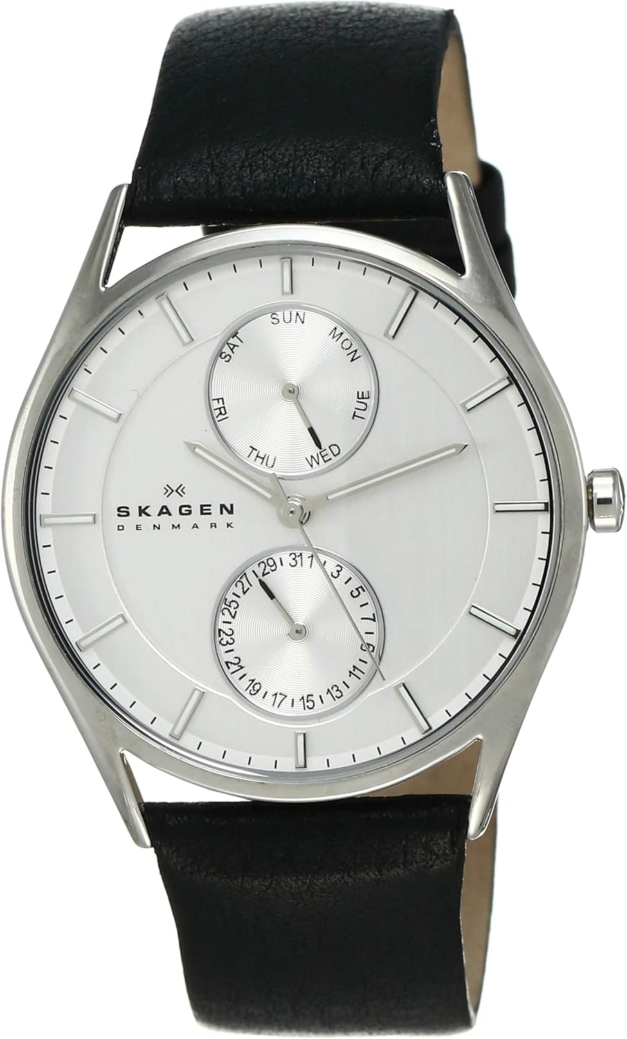 Skagen Men's Analogue Quartz Watch with Leather Strap SKW6065 Amazon