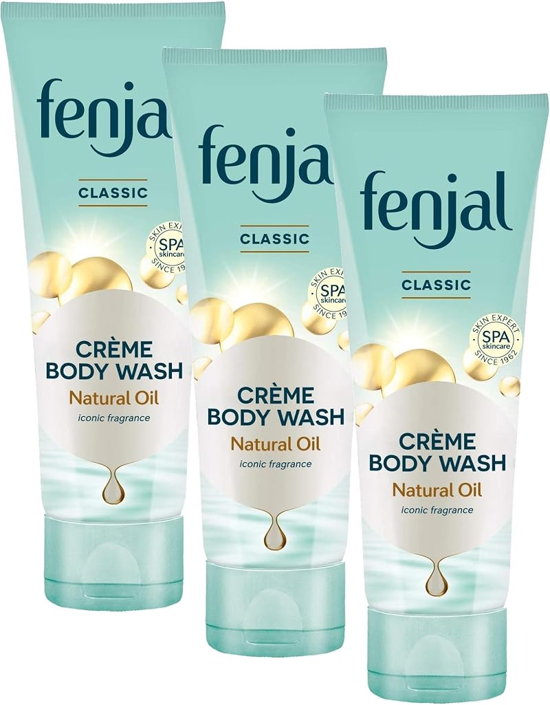 Fenjal Classic Crème Body Wash 200ml Pack of 3 - Swiss Spa Skincare