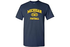 UGP CAMPUS APPAREL NCAA Classic Football Arch, Team Color T Shirt, College, University