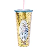 Silver Buffalo Disney Princess Cinderella Confetti Cold Cup, 32 Ounces