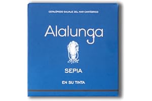 ALALUNGA BY HUIDO BROS. Artesanos Alalunga Cuttlefish in Ink | 1 x 138g Tin
