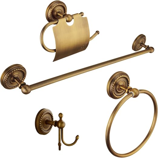 2 Paia Dadi Posteriori In Ottone Per Rubinetti Lavabo E Bagno – Filetto 1/2" E 3/4" BSP
