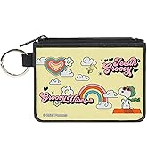 Buckle-Down Peanuts Wallet, Coin Purse, Peanuts Snoopy Flying Ace and Woodstock Groovy Quotes Collage, Canvas