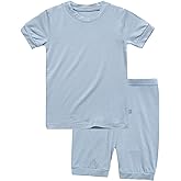 VAENAIT BABY Kids Sleepwear Pajamas Short Soft Cool Summer Viscose Pjs 2pcs Set