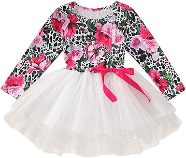 rose flower dress for baby girl