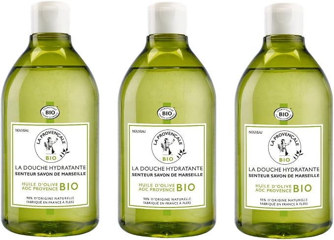 Gel Douche 250 Ml Miel - à Base De Savon De Marseille, 100% Naturel, Unisexe