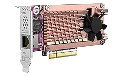 QNAP QM2-2P10G1TB 2 x PCIe Gen3 NVMe SSD & 1 x