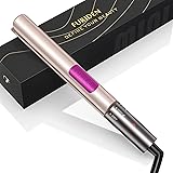 FURIDEN Mini Curling Iron, Small Curling Iron, Travel Curling Iron, Ceramic Mini Hair Curler, Straighter Curling Iron