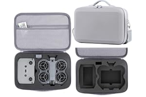 Neo 2 Carrying Case, for DJI Neo 2 Fly More Combo Portable Storage Bag Travel Organizer Box Shockproof Protective Cover for S