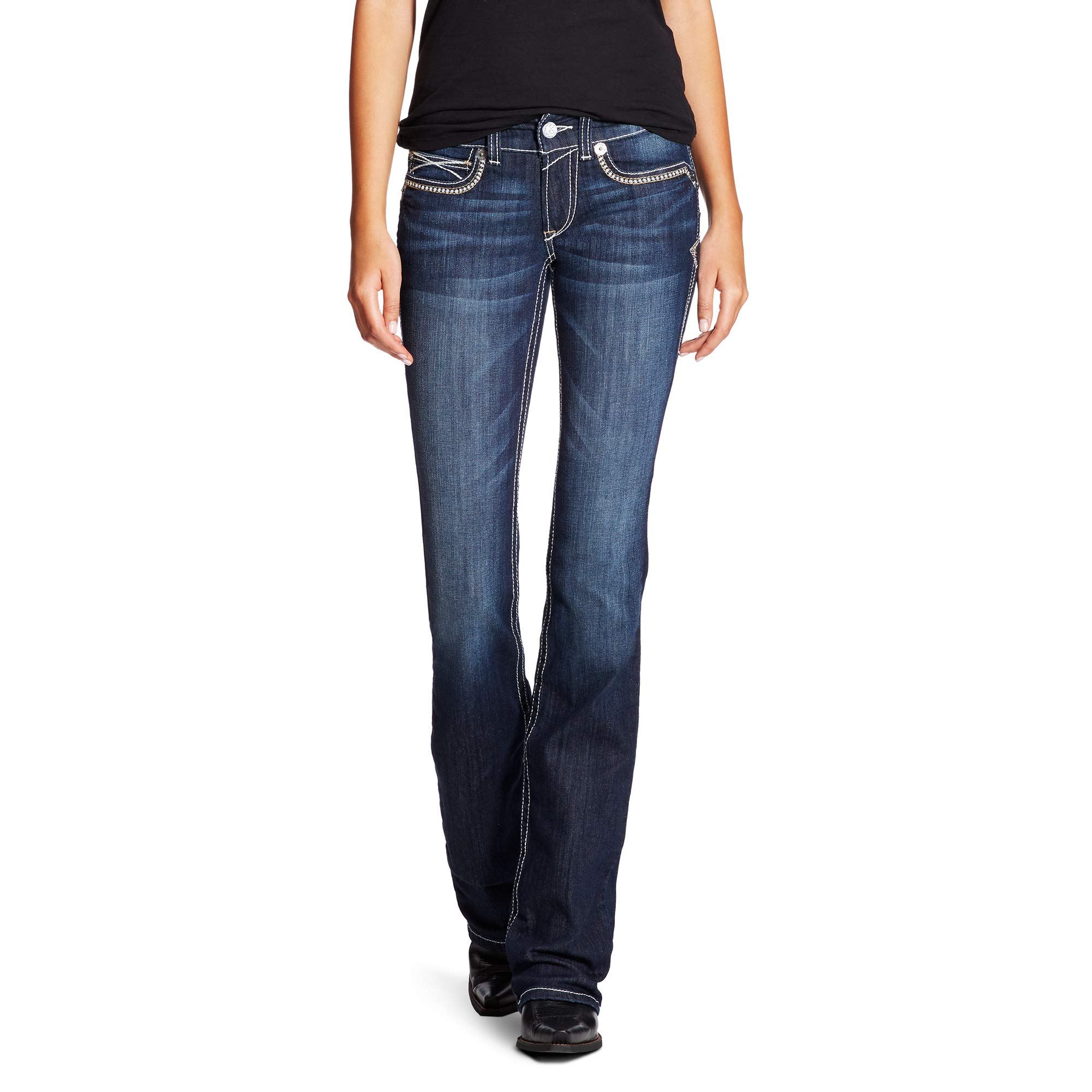 Ariat Women's Low Rise Bootcut Jean • Denim Fit