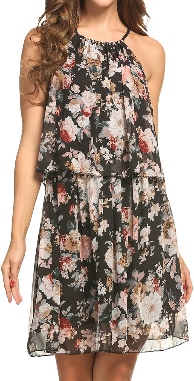 halter top beach dresses