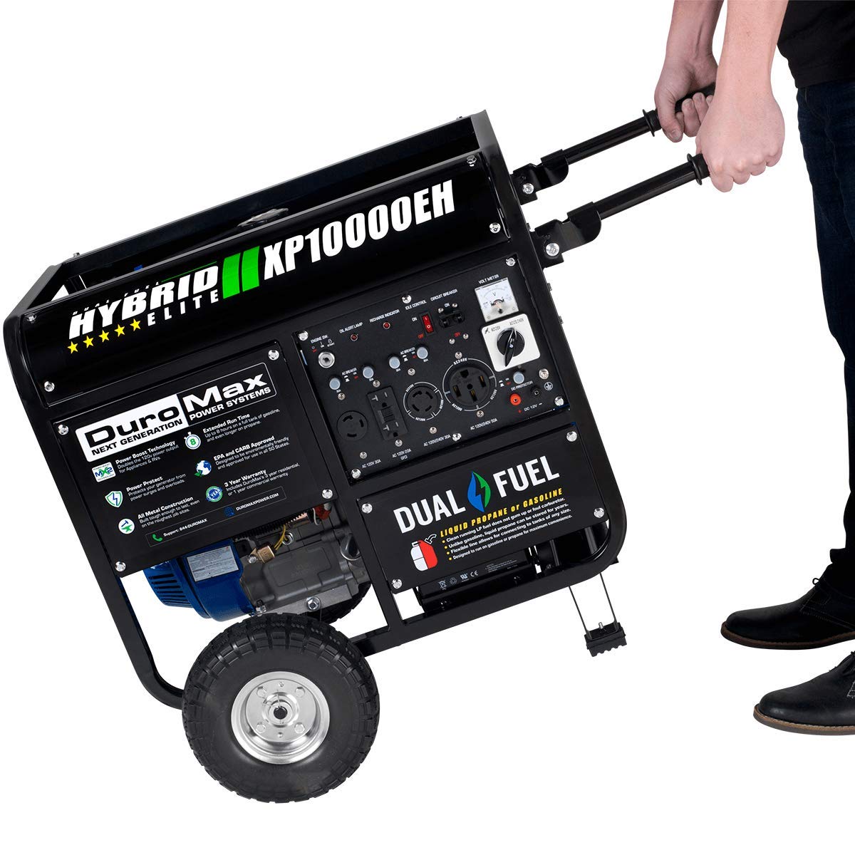 Galleon Duromax XP10000E Gas Powered 10000 Watt Electric Start