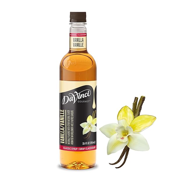 DAVINCI GOURMET CLASSIC VANILLA SYRUP, 25.4 FLUID OUNCES...