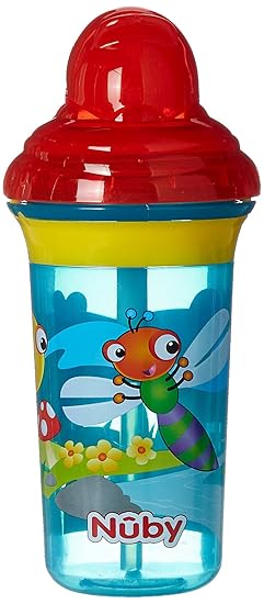 Nuby 270ml Flip It No Spill Sipper (Aqua)