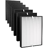 3000 Replacement Filter Compatible with Air Doctor 3000 Air Purifier, 1 Premium Filter + 2 Activated Carbon Filters + 4 Pre-Filters, Durable and Easy to Install