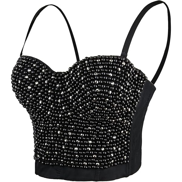 トップス Biraku bustier tops (Black) 71BFYtwESnL