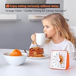 Secura Brands 60-Minute Visual Timer, Fruit Timer